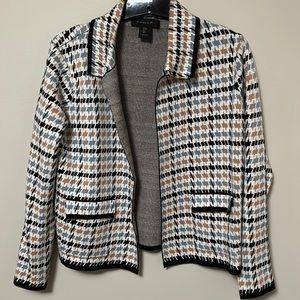 Tahari sweater jacket